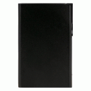 Clicksafe Porte-cartes Tresor, RFID, bouton-poussoir, en aluminium noir - 4021068019670