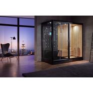 Combinés sauna/douche hammam - boreal sauna - en version longue (220 cm)