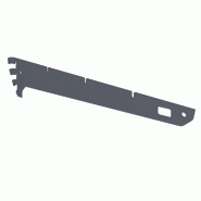 Console inclinable 2 positions anthracite 0-15º P40 cm