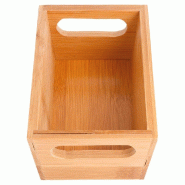 Corbeille à pain 15x10x7cm bambou