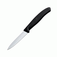 Couteau d'office pointu 8cm noir | Victorinox - CX742
