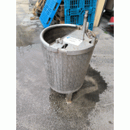 Cuve verticale en acier inoxydable 316 de 160 l - référence : c13614