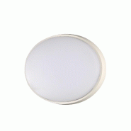 Fabas Luce Plafonnier Led Rond Moderne Olly Ip54 23W 2700Lm 3000K Blanc Structure En Métal Et Polycarbonate Ø240Mm Code Article 3315-61-102 - blanc Fabas Luce Plafonnier Led Rond Moderne Olly Ip54 23W 2700Lm 3000K Blanc Structure En Métal Et Polycarbonate Ø240Mm Code Article 3315-61-102 - blanc