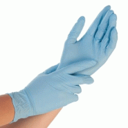 FRANZ MENSCH HYGOSTAR Gant à usage unique SAFE LIGHT 2700 Nitrile XL bl 100 pcs/paquet. - XL bleu Nitrile 2700