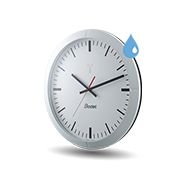 Horloge analogique extérieure IP55 - 1,5V piles - affichage HMS - BODET - Profil 940