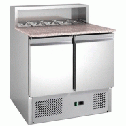 LE SHOPPING DU CHEF - table à pizza réfrigérée dessus granit 2 portes LE SHOPPING DU CHEF - table à pizza réfrigérée dessus granit 2 portes