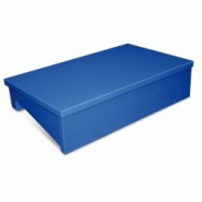 Lioninox Plaque de découpe-présentoir en polytehylène bleue pour étal - 3701637617032 Lioninox Plaque de découpe-présentoir en polytehylène bleue pour étal - 3701637617032