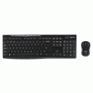 LOGITECH Clavier/Souris Wireless MK270