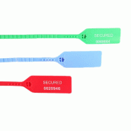 Scellé PP à tige crantée plate - Longueur 180 mm - Tige Ø6 mm - Vert_0