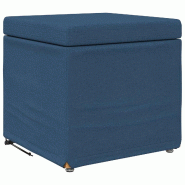 Tabouret Bleu 41 x 41 x 40 cm Tissu et bois stratifié Modèle Apex Prime Plus - 8721359492965