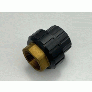 Union mixte PVC femelle à coller - laiton taraudé PN 16 - 16x3/8" - Réf: 01BIFVO016