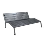 Banc urbain tout acier - SILAOS