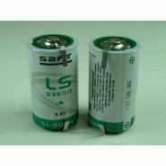 Batterie lithium 2x ls33600 d 3.6v 17ah t2