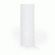 Bio Bamboo® - Serviettes multi-usages prédécoupées, 33 x 40 cm, extrêmement douces, compostables, viscose de bambou, 720 pièces, blanc - blanc B