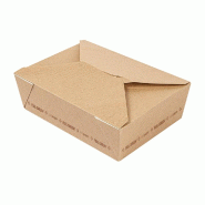 Boîte américaine micro-ondabl The pack nano-micro 1980 ml 19,6x14x6.2cm -par 200