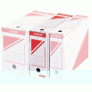 Boite archive dos l.100 coloris blanc - 9000346