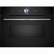 Bosch Four combiné micro-ondes CMG7761B1 - Série 8 - Compact avec écran TFT tactile et air pulsé 4D Bosch Four combiné micro-ondes CMG7761B1 - Série 8 - Compact avec écran TFT tactile et air pulsé 4D