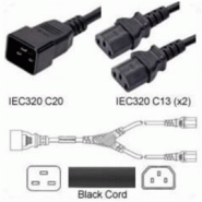 Câble d'alimentation C20 / X4 C13