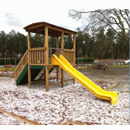 Cabane de glisse pour parc