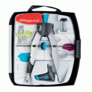 Compas à réglage Maped Precision System - bleu papier 3154142910103