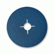 Disque fibre zirconium acier/inox Ø125mm - grain 80