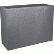 EDA Jardinière rectangulaire volcania apparence pierre 46l - GRIS CLAIR - gris 3086960253080