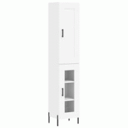 Helloshop26 - Buffet bahut commode armoire meuble de rangement organisateur cuisine salle de séjour salon haut 34,5 x 34 x 180 cm 02_0032266 - 300021 Helloshop26 - Buffet bahut commode armoire meuble de rangement organisateur cuisine salle de séjour salon haut 34,5 x 34 x 180 cm 02_0032266 - 300021