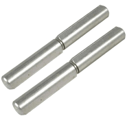 Charnière 60mm en inox profilé de chute soudable axe fixe - 1paire - 2pcs Charnière 60mm en inox profilé de chute soudable axe fixe - 1paire - 2pcs