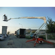 Nacelle élévatrice avec une hauteur de travail 17,60m - SPIDER18