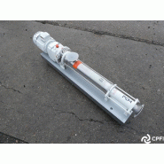 Pompe Moineau PCM MR 13A - 0.75 kW - 1445 t/min Pompe Moineau PCM MR 13A - 0.75 kW - 1445 t/min