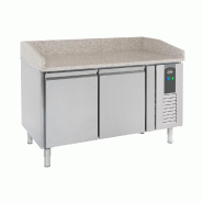 Table préparation pour pizza 2 portes dessus granit sans kit - P7950.0040