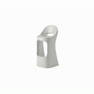 Tabouret haut AMELIE SIT UP - blanc brume