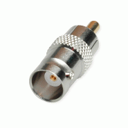 TELEGÄRTNER Adaptateur BNC-femelle / Cinch-mâle