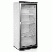 Armoire réfrigérée positive blanche vitrée - GN2/1 - 570L  | Tefcold - UR600G