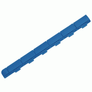 ArtPlast - Finition de dalle, finition mâle 60x5,2x1,3 cm, effet drainage, bleu - Collection MARTE - bleu plastique polypropylène ZA1967 ArtPlast - Finition de dalle, finition mâle 60x5,2x1,3 cm, effet drainage, bleu - Collection MARTE - bleu plastique polypropylène ZA1967