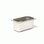 Bac GN Gastro 2/4 Inox 18/10 : Hauteur - 100 mm Bac GN Gastro 2/4 Inox 18/10 : Hauteur - 100 mm