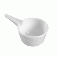 Casserole Eskoffié céramique 40ml blanc - par 144_0