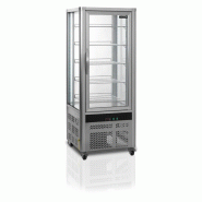 Comptoir réfrigéré 4 faces vitrés ventilé 468 litres - PUPD200