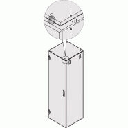 Entretoise pour capot supérieur SCHROFF Varistar, pour capot supérieur plat fermé de 10 mm_0