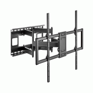 Equip 650343 Support mural Equip 60"-120"/1TFT, 120 kg, 2 articulations, inclinaison, noir (retail) - noir 650343