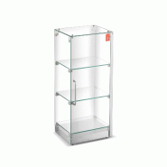 Gasfrit - Vitrine neutre de comptoir à 3 niveaux, 406 × 350 × 618 mm - Verre en cristal GFCH5 Gasfrit - Vitrine neutre de comptoir à 3 niveaux, 406 × 350 × 618 mm - Verre en cristal GFCH5