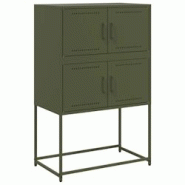Helloshop26 - Buffet bahut commode armoire meuble de rangement organisateur cuisine salle de séjour salon olive 68,5 x 38,5 x 107 cm 02_0036586 - 300 Helloshop26 - Buffet bahut commode armoire meuble de rangement organisateur cuisine salle de séjour salon olive 68,5 x 38,5 x 107 cm 02_0036586 - 300