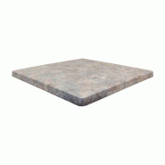 Plateau de table exterieur Topalit 70x70 - ZINC_0