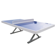 Table de Ping Pong Polyester et Acier Anti-Vandalisme - Homologuée par la Fédération Royale et Catalane de Tennis de Table Table de Ping Pong Polyester et Acier Anti-Vandalisme - Homologuée par la Fédération Royale et Catalane de Tennis de Table