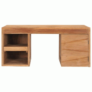 VidaXL Table basse 90x50x40 cm bois de teck massif Modèle Apex Select - 288902