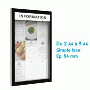 Vitrine EDGE ép. 54 mm