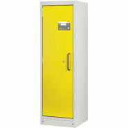 Armoire anti-feu PROline 6/20 F90, 1 porte gauche jaune, 6 tiroirs - CEMO - 12030