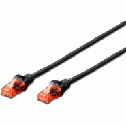 ASSMANN digitus cat 6 u-utp patchk. Cu, lszh awg 26/7, 3 m, sw - dk-1617-030/bl