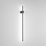 Clock Applique Led En Aluminium 20W 3000K Perenz 97 Cm Noir - noir 8023559541789