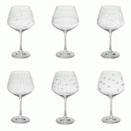 Coffret de 6 verres à pied dégustation Graphik 58 cl - Transparent Rond Cristallin Table Passion - transparent 3106233801333 Coffret de 6 verres à pied dégustation Graphik 58 cl - Transparent Rond Cristallin Table Passion - transparent 3106233801333